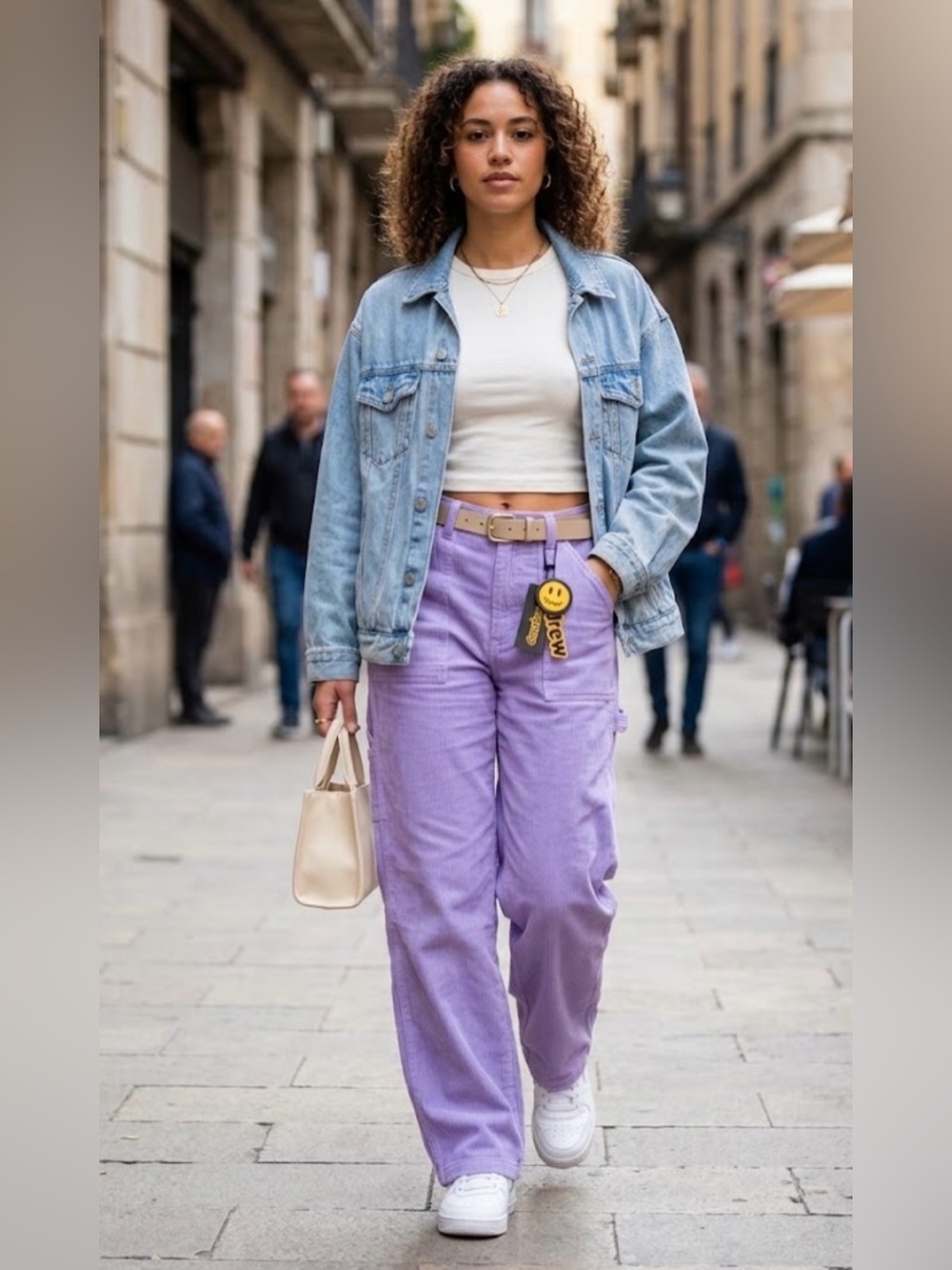 drew house Lilac Straight-Leg Jeans for Women